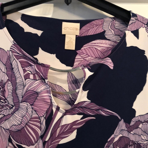 Chico’s Stylish Blouse - Picture 2 of 2